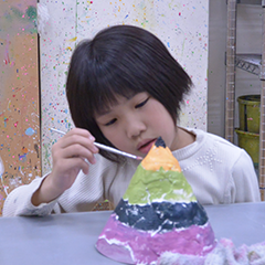 円錐のオブジェ